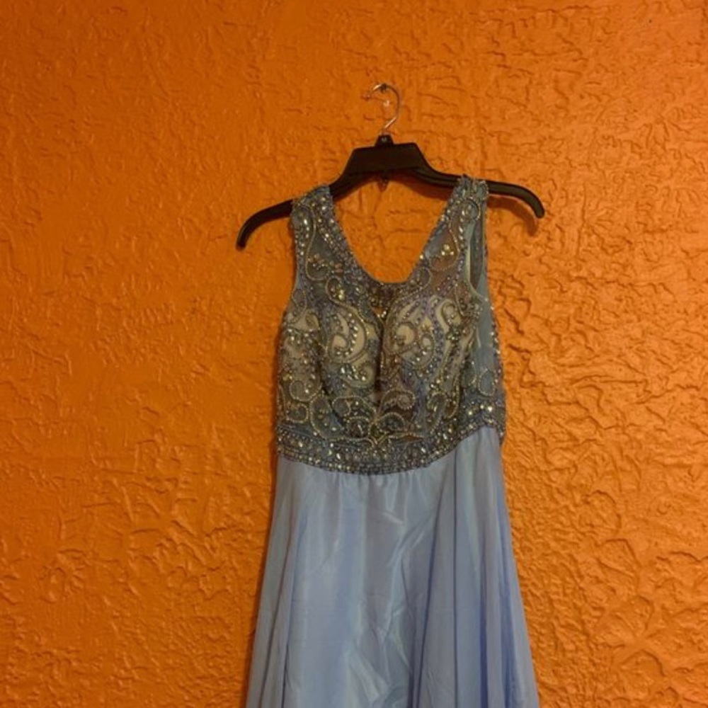 CUSTOM MADE BLUE GOWN